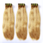 Factory Big Sale Super Double Drawn Fumi Quality Straight Hair Extensions 100% Human Hair