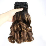 Factory ready stock fumi spring curly 430 human hair