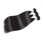 Fumi spring curly human hair double straight