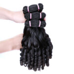 Original human hair fumi rose curly highly elastic lasting texture