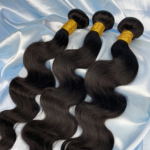 Unprocessed virgin human hair body wave hair bundle with natural color best quality