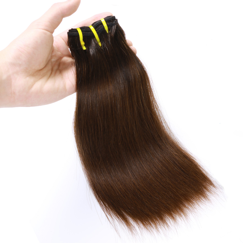 Hair virgin human double drawn hair ombre hair #2/#4 hot selling good quality