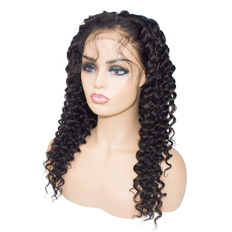 Hair water wave 100 % human hair 4 bundles and one frontal one set 250gram good price