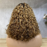 Wholesale 100% Human Hair Wig Burmese Curl Lace Frontal Wig